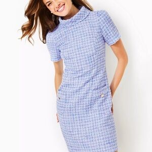 Tiessa Boucle Shift Dress